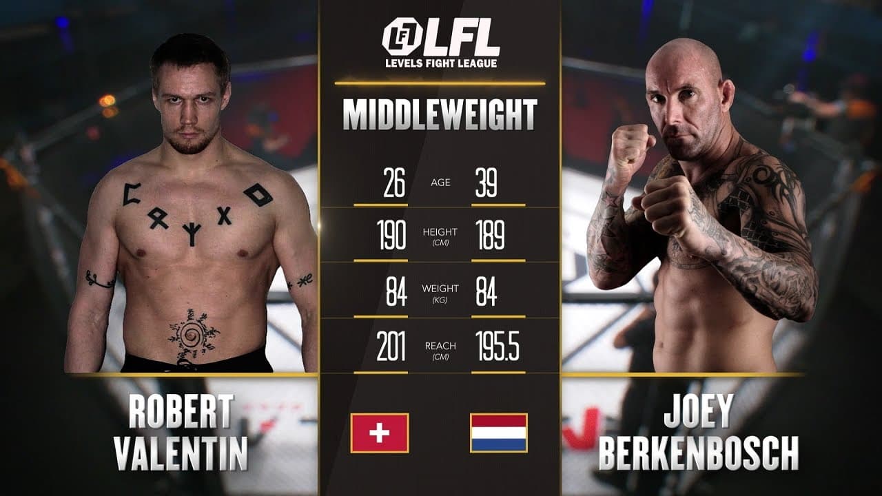 LFL 1 Free Fight: Robert Valentin vs. Joey Berkenbosch