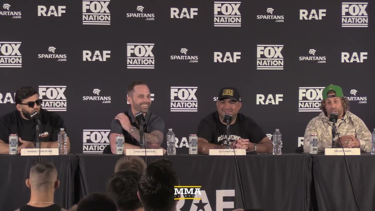 RAF 8 Press Conference: Arman Tsarukyan vs. Urijah Faber | MMA Fighting