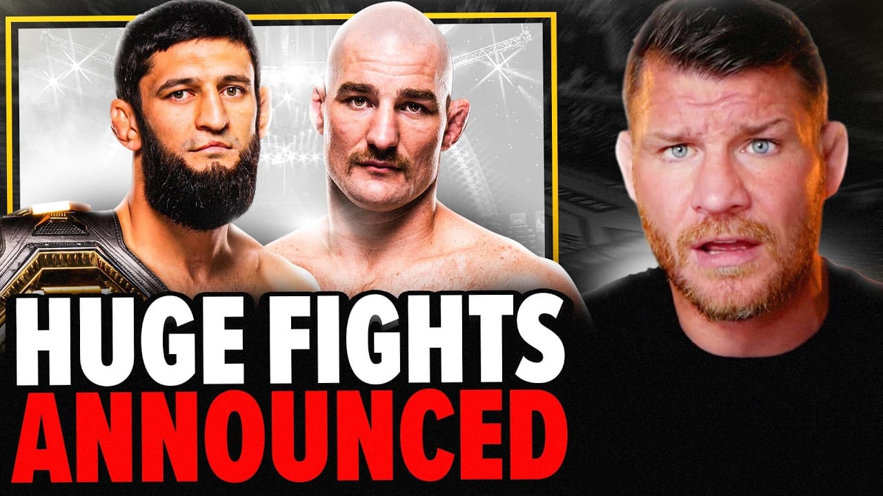 'KHAMZAT CHIMAEV vs SEAN STRICKLAND!' | HUGE FIGHTS ANNOUNCED UP TO WHITE HOUSE! | BISPING REACTS