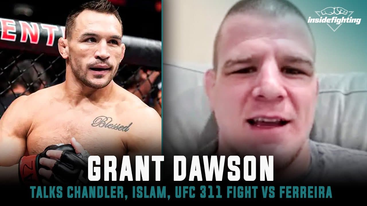 Grant Dawson explains why Michael Chandler doesn't belong in Top 15, previews Diego Ferreira fight