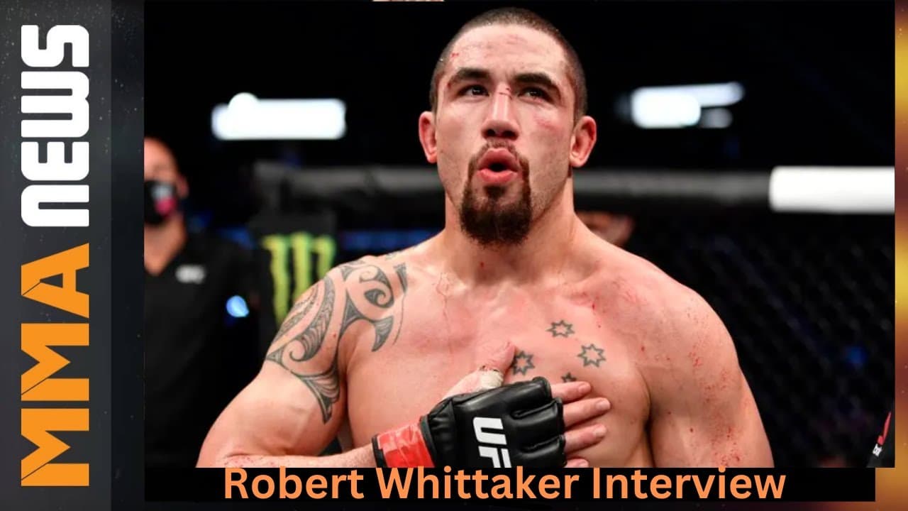 Robert Whittaker on Aliskerov win, UFC 305 & eventual rematch with Dricus Du Plessis