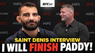 'I will FINISH PADDY!' | Benoit Saint Denis EXCLUSIVE INTERVIEW | UFC 329