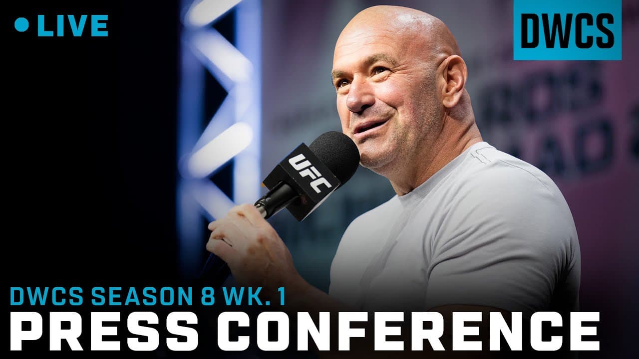 🔵 DWCS: Post-Fight Press Conference | Season 8 - Week 1