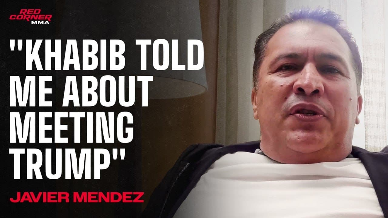 'Khabib brought life to Islam's corner' - Javier Mendez talks Poirier, Trump and Umar vs Sandhagen