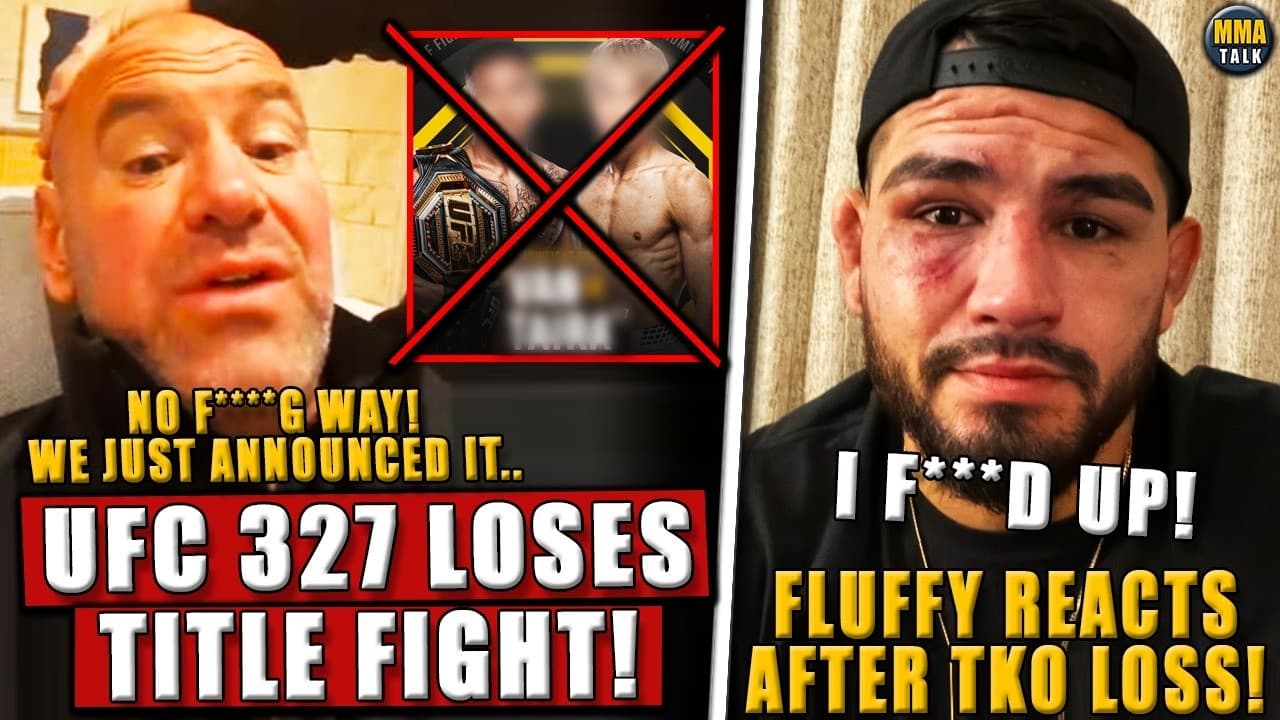UFC 327 LOSES title fight! Fluffy REACTS after loss! Strickland REJECTS Khamzat fight OUTSIDE the US