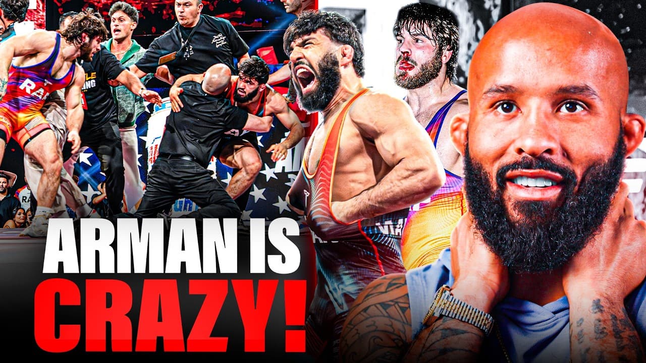 "Arman CRASHOUT!" | ARMAN TSARUKYAN vs GEORGIO POULLAS ENDS IN BRAWL AT RAF!