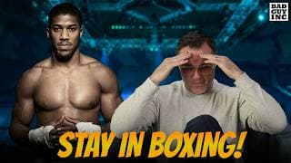 Chael Doesn't Buy Anthony Joshua's MMA Talk