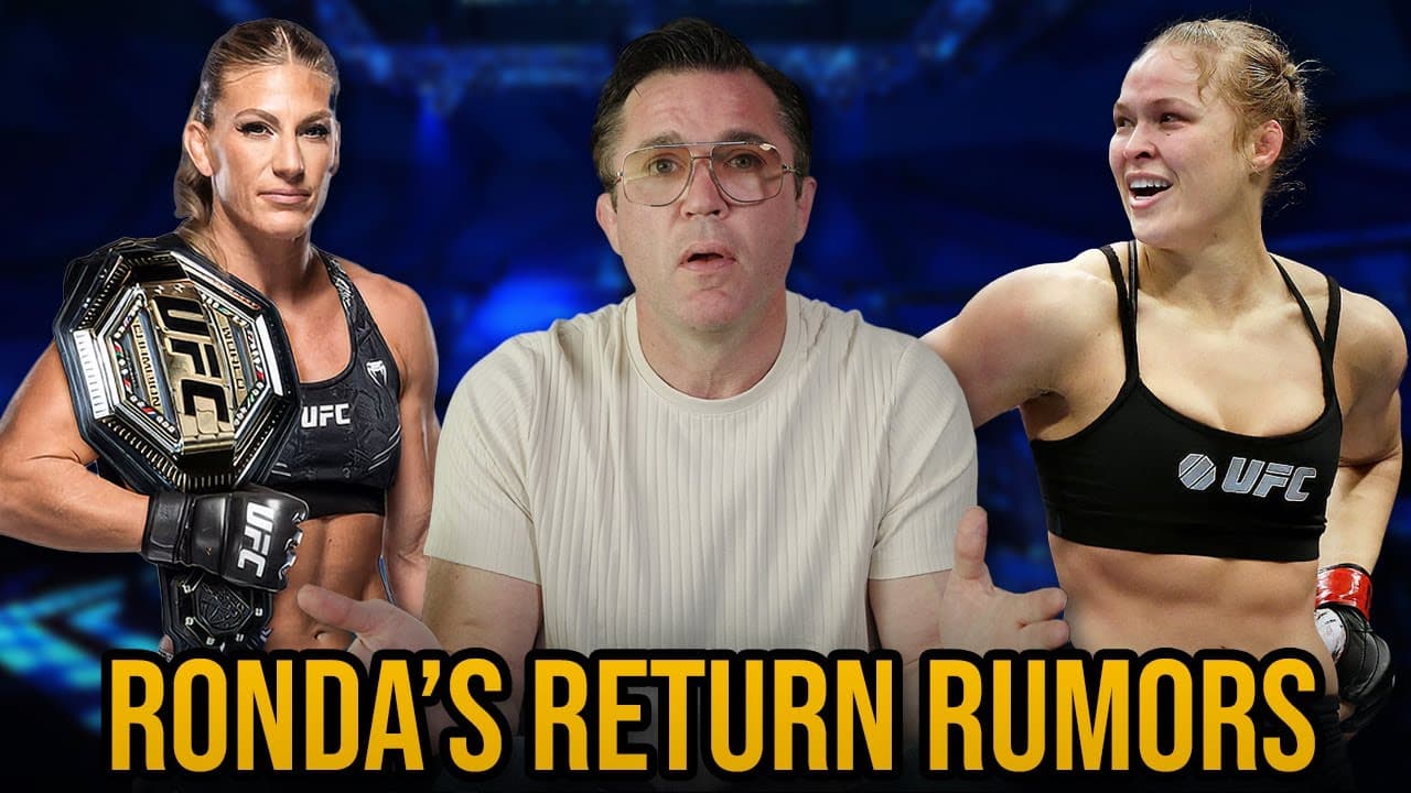 Chael Reacts to Ronda Rousey’s Rumored Return…