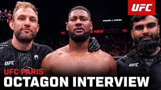 Mario Pinto Octagon Interview | UFC Paris