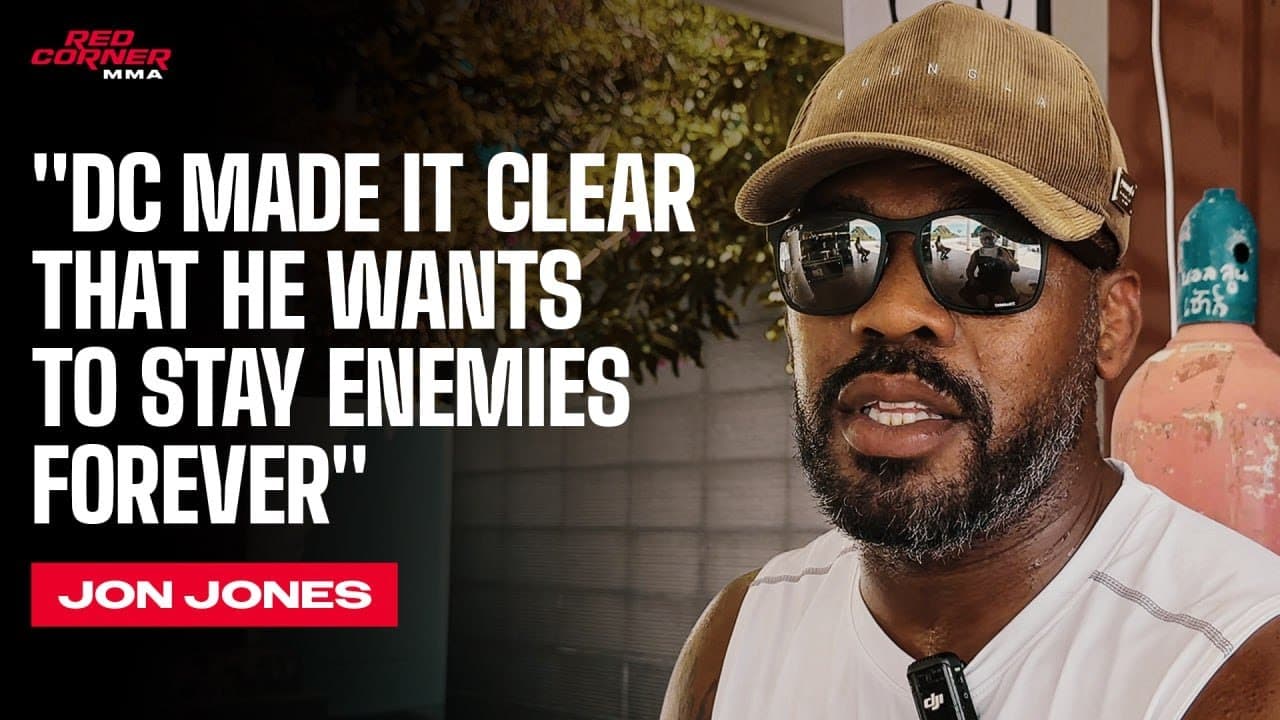 Jon Jones blasts Daniel Cormier, talks Chechnya trip with Khamzat, Islam Makhachev in the GOAT list