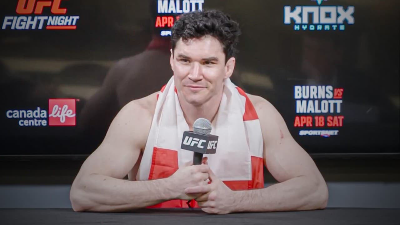 Mike Malott Post-Fight Press Conference | UFC Winnipeg