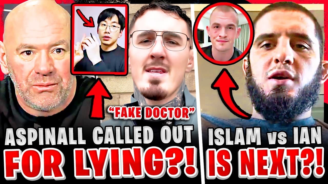 Tom Aspinall CALLED OUT for LYING?! Islam Makhachev vs Ian Garry NEXT! Dana White REACTS!