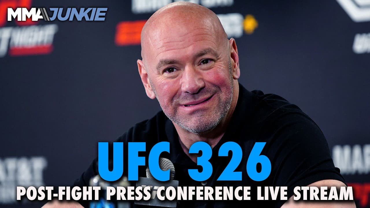 UFC 326: Holloway vs. Oliveira post-fight press conference live stream