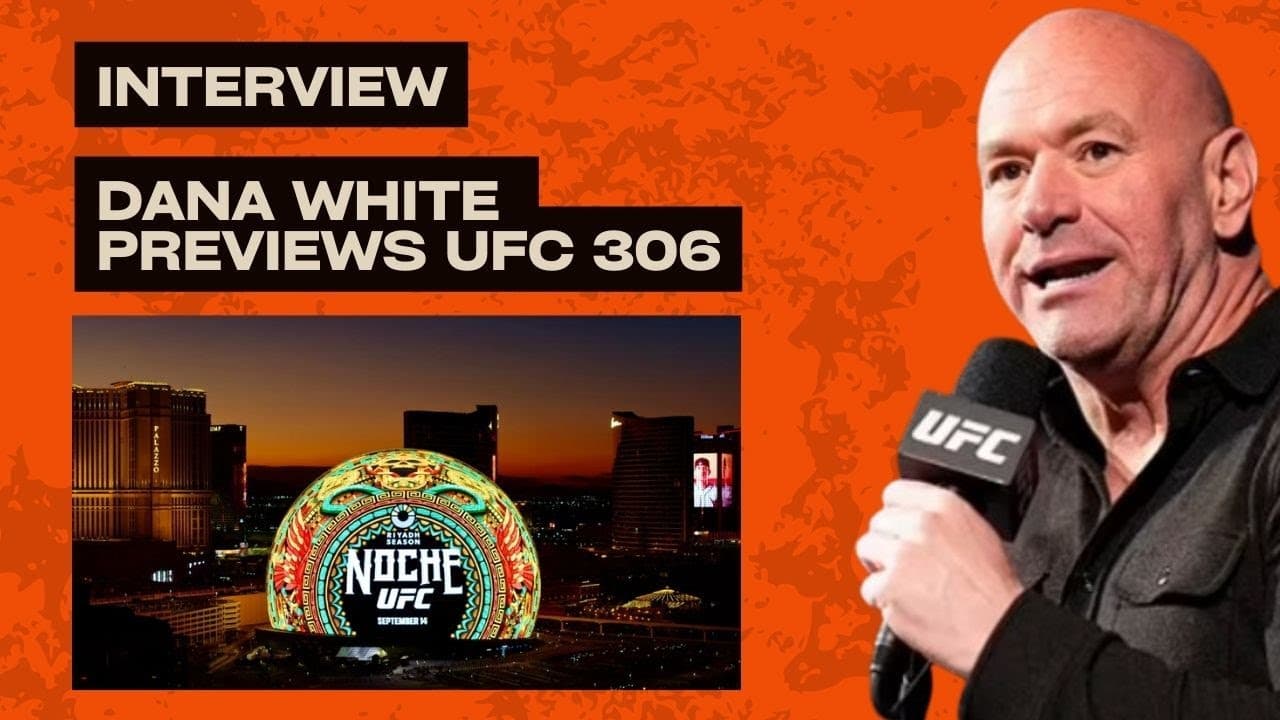 Dana White INTERVIEW on UFC 306, Donald Trump SUPPORT, OPPOSING Canelo, Conor McGregor's return