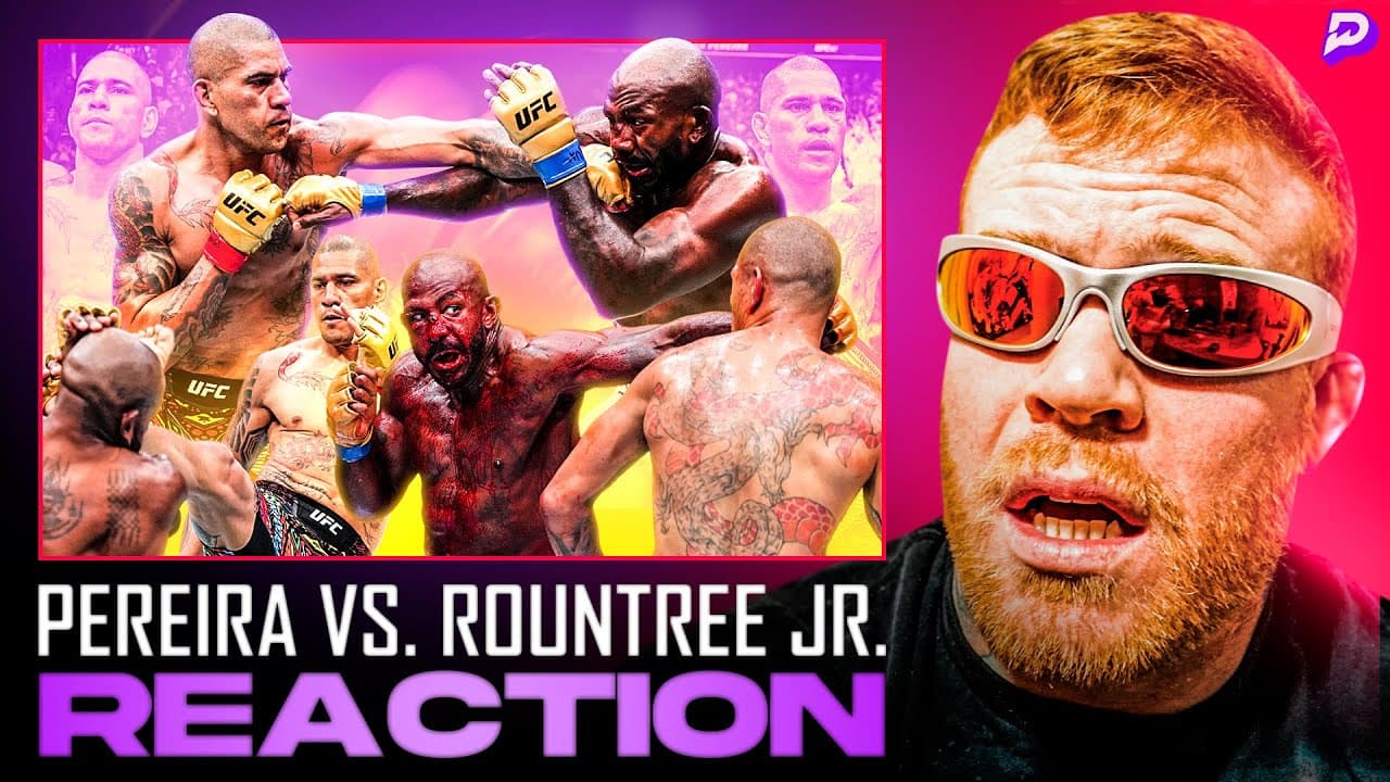 "PEREIRA ISN’T HUMAN!” | UFC 307 PEREIRA vs ROUNTREE INSTANT REACTION!