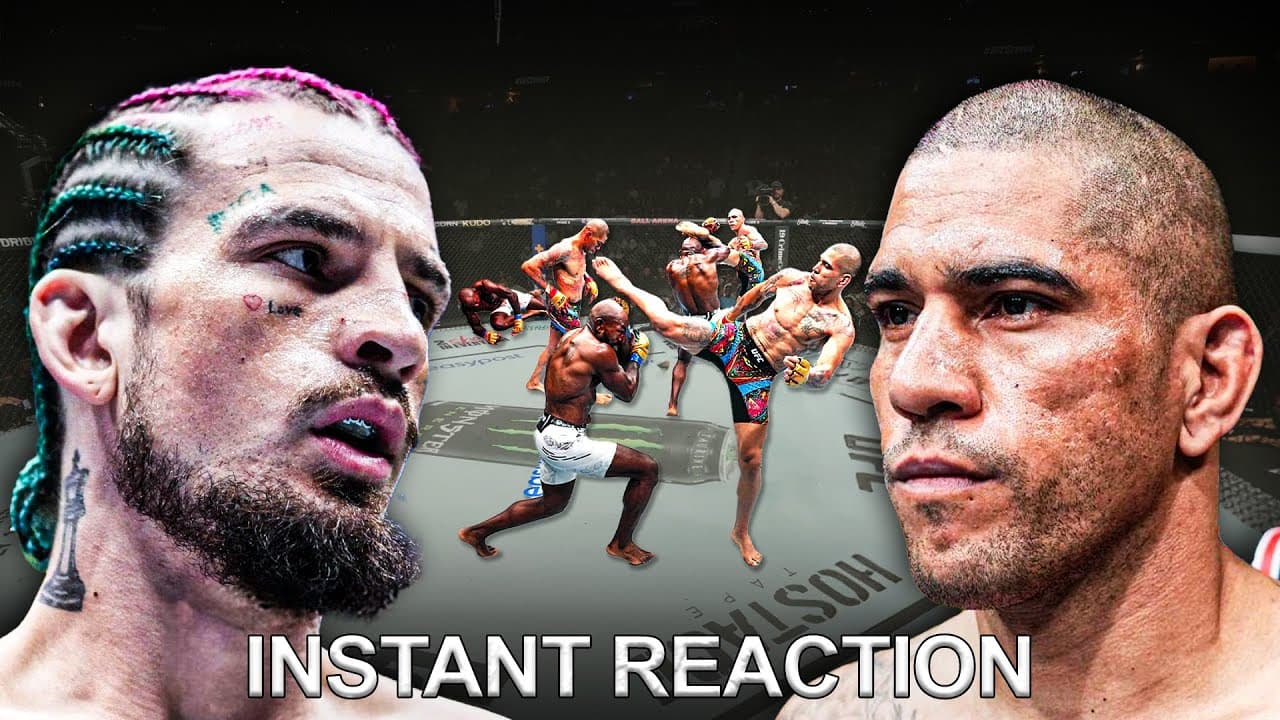 Suga Sean’s Reacts to ALEX PEREIRA’S WILD FINISH of Rountree!