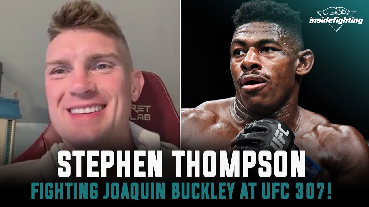 Stephen Thompson expects Joaquin Buckley to "stand and bang" at UFC 307,  wants Leon Edwards next