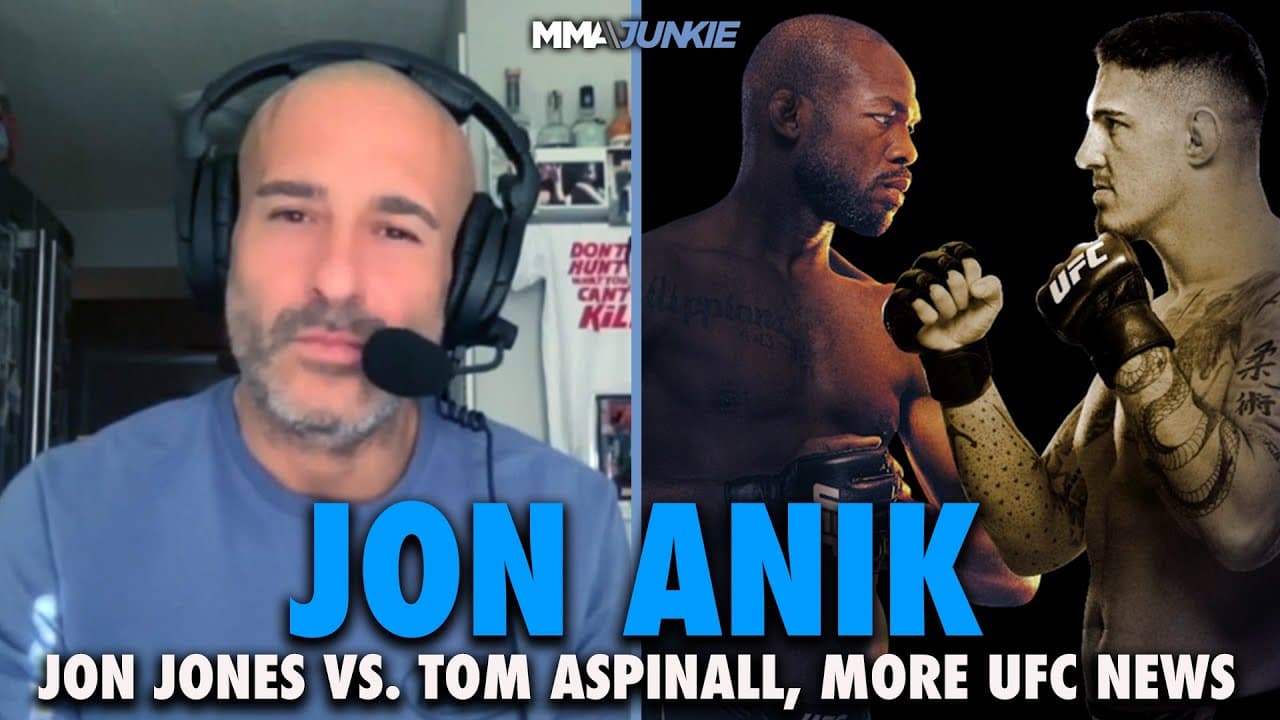 UFC's Jon Anik Confident Jon Jones Fights Tom Aspinall, Predicts When Unifier Happens