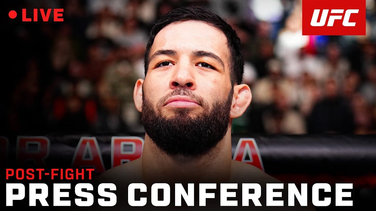 🔴 UFC Paris: Post-Fight Press Conference