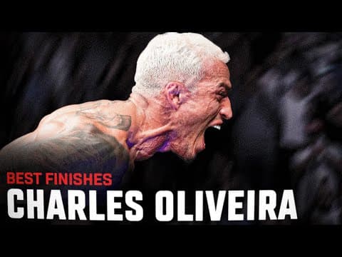 The Champ Has A Name! 🏆 | Charles Oliveira's Best Finishes | UFC 300