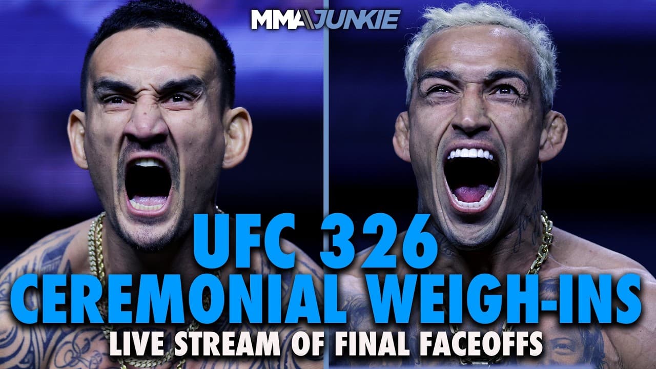 UFC 326: Holloway vs. Oliveira 2 ceremonial weigh-in and faceoffs