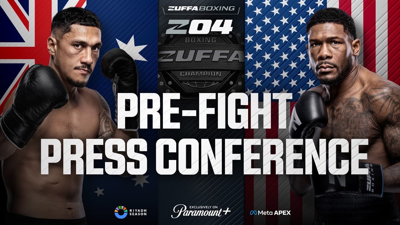 Zuffa Boxing 4: Press Conference
