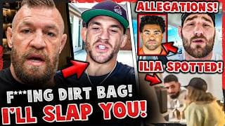 Dustin Poirier GETS HEATED w/ Conor McGregor! Sean Strickland CALLS OUT Gable Steveson ALLEGATIONS!