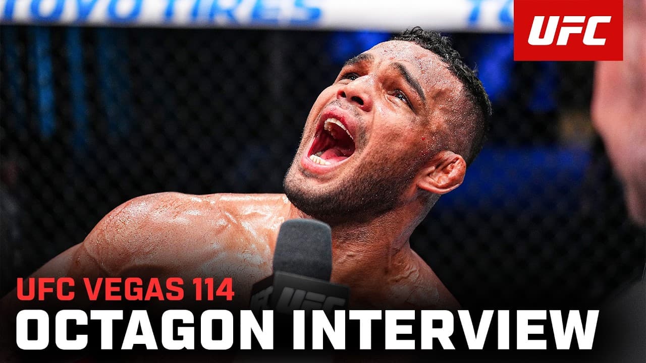 Manoel Sousa Octagon Interview | UFC Vegas 114