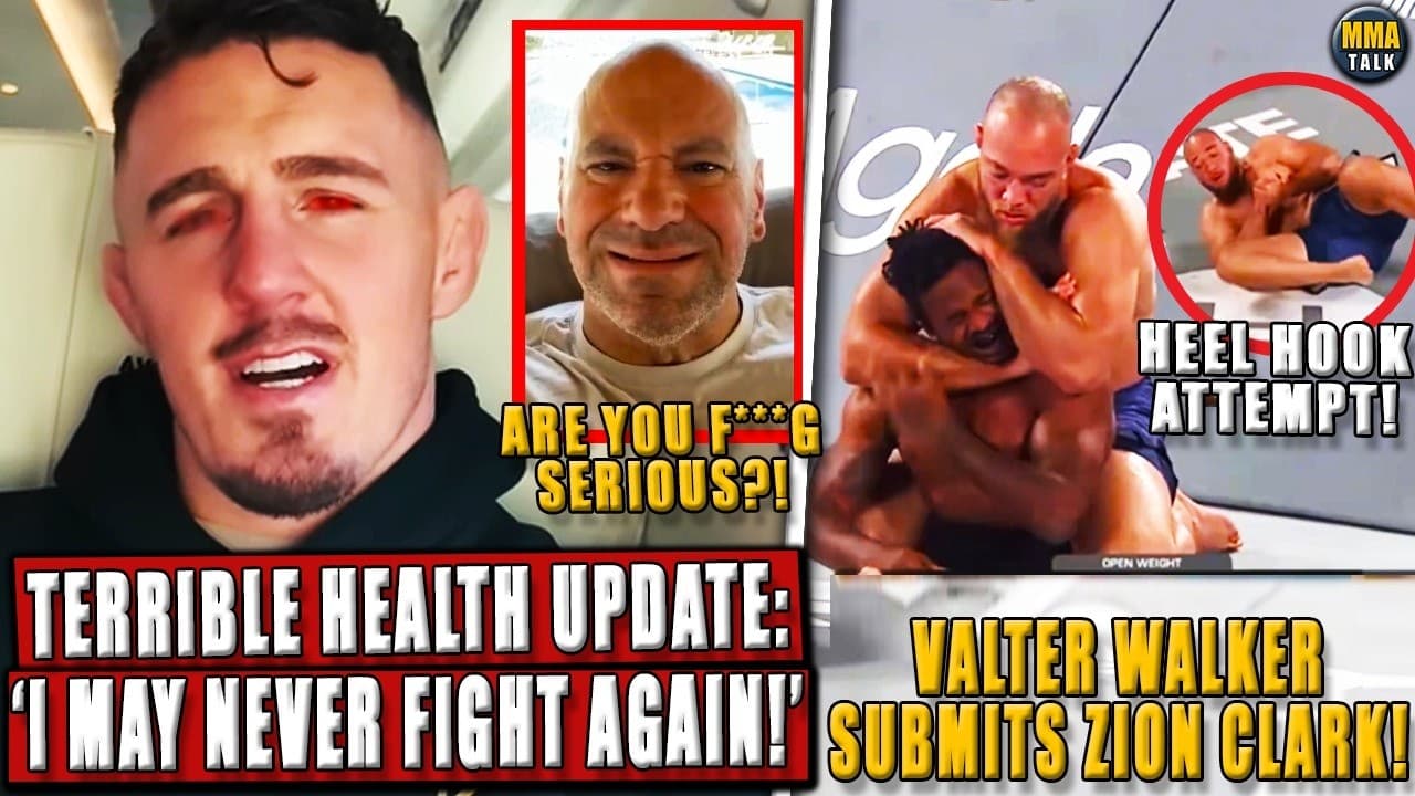 Tom Aspinall SHARES TERRIBLE UPDATE on his health! Valter Walker SUBMITS Zion Clark;DC BACKS Buckley
