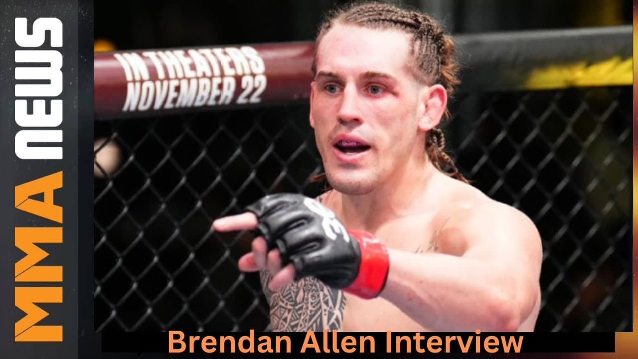 Brendan Allen wants a bloody fight at UFC Paris with Nassourdine Imavov