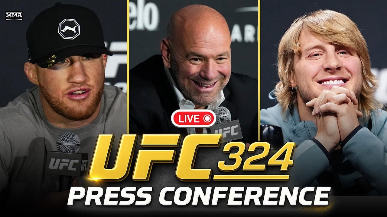 UFC 324: Gethje vs. Pimblett Post-Fight Press Conference LIVE STREAM | MMA Fighting