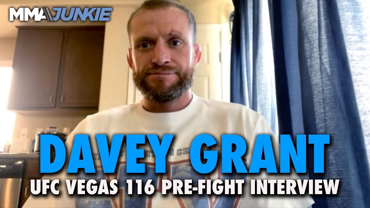 40-year-old Davey Grant 'not too worried' about Adrian Luna Martinetti's hype | UFC Vegas 116