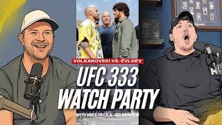 UFC 333 Watch Party | Volkanovski vs. Eveloev | Yan vs. Merab 3 | MMA Fighting