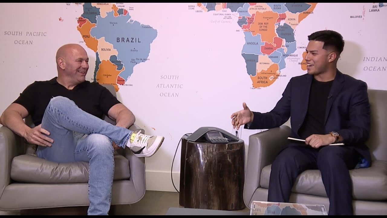 1-on-1 with UFC president Dana White, talking Noche UFC at the Sphere