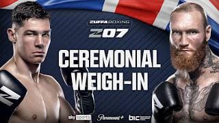 Zuffa Boxing 07: Ceremonial Weigh-In