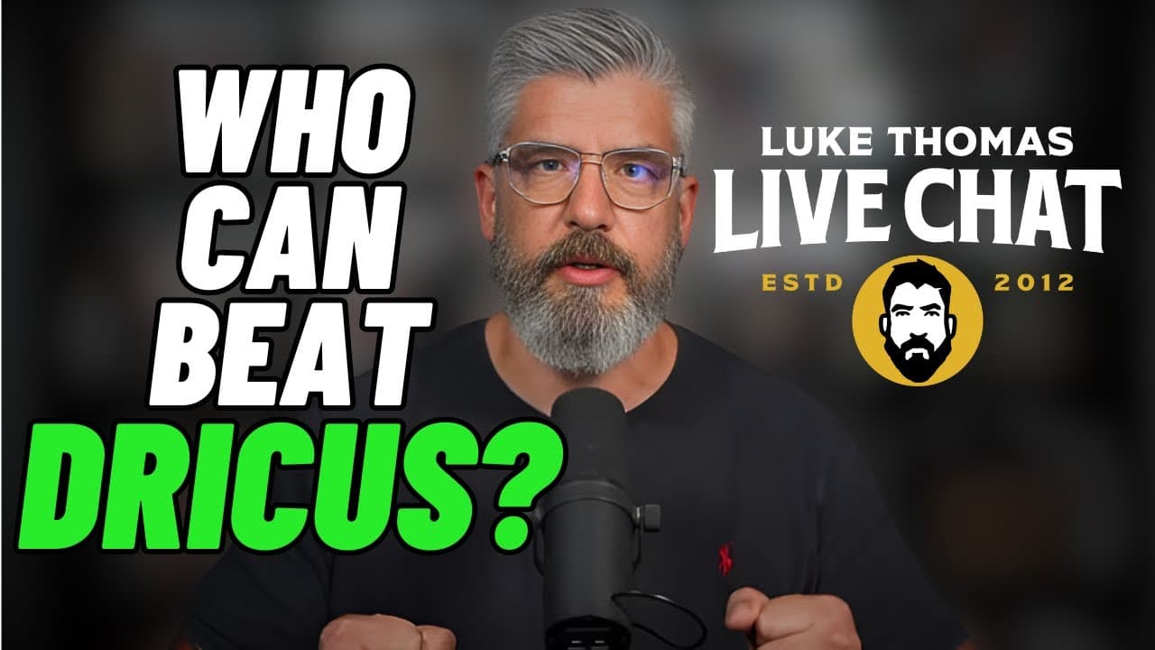 LUKE THOMAS LIVE: Dana White vs Media | Defeating Du Plessis | UFC Sphere Show |