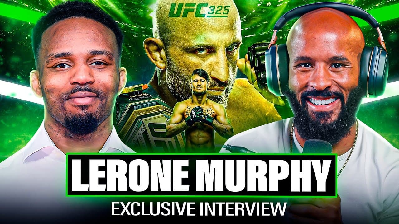 LERONE MURPHY SOUNDS OFF on TITLE SHOT ROBBERY, VOLK vs LOPES 2 | EXCLUSIVE INTERVIEW!