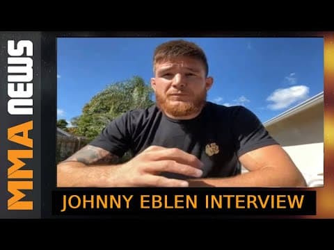 Johnny Eblen on John Salter fight at Bellator 276, Colby Covington/Jorge Masvidal, American Top Team