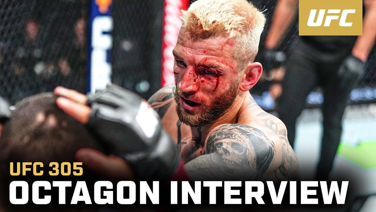 Dan Hooker Octagon Interview | UFC 305