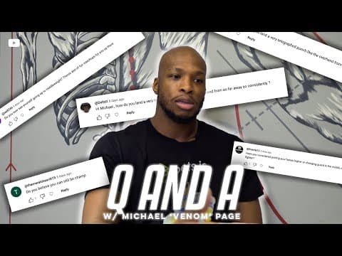 Am I Working On My Grappling?.... | Q&A with Michael 'Venom' Page