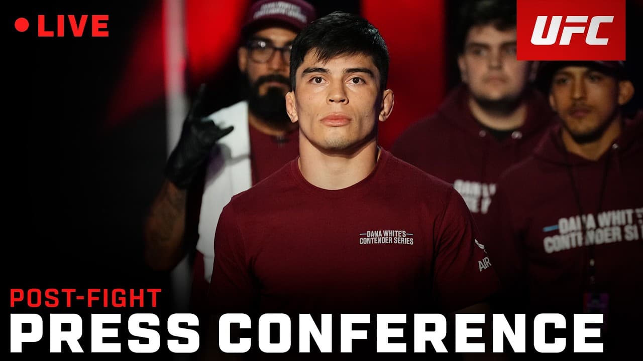 🔴 UFC Vegas 114: Post-Fight Press Conference