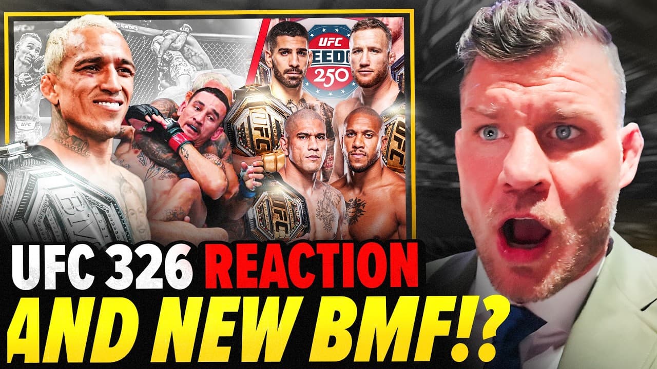 'AND NEW BMF!?' BISPING Reacts to UFC 326 Holloway vs Oliveira 2 | INSTANT REACTION