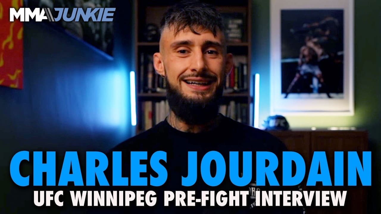 Charles Jourdain vows to break Nate Diaz's guillotine choke record | UFC Winnipeg