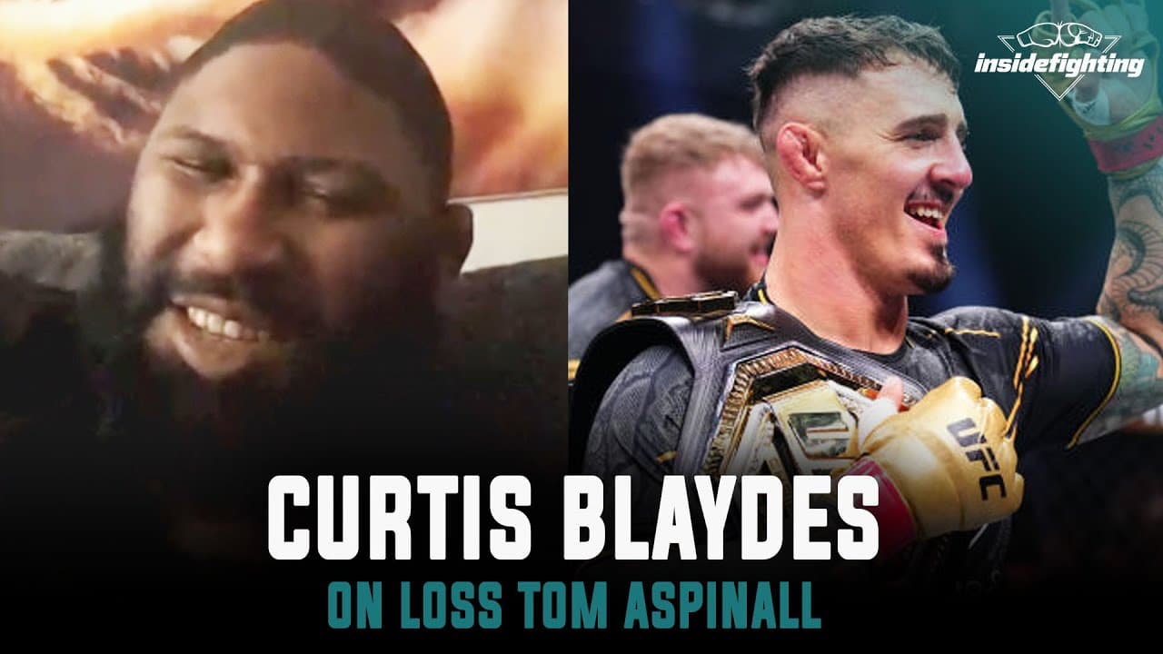 Curtis Blaydes admits tossing out game plan vs Tom Aspinall, says Pereira might move to heavyweight
