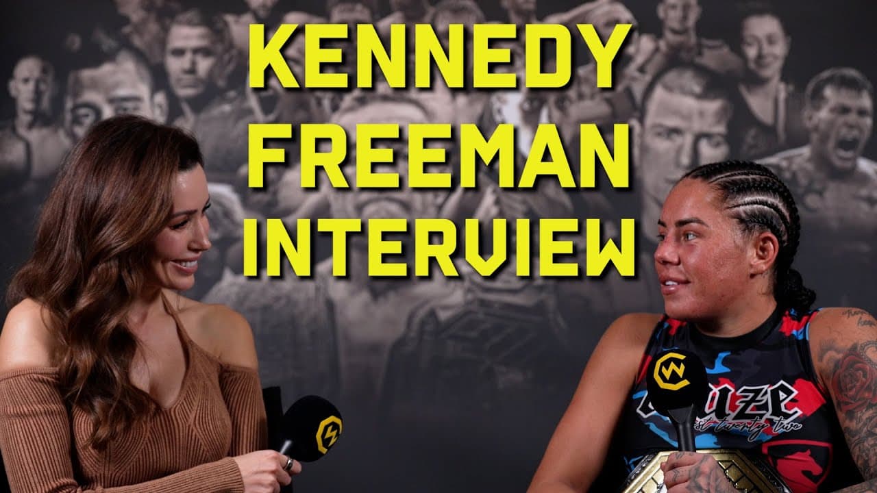 "We Will Be the First Father and Daughter to Fight in the UFC!” Kennedy Freeman Post-Fight Interview