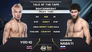 Yod-IQ vs. Kiamran Nabati | Muay Thai Full Fight