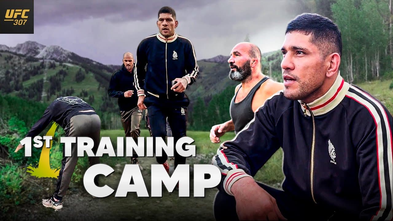 COMEÇOU - UFC 307 - Primeiro Dia de Treino em Salt Lake