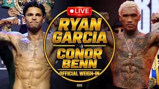 Ryan Garcia vs. Conor Benn Official Weigh-In | Garcia vs. Benn | MMA FIghting