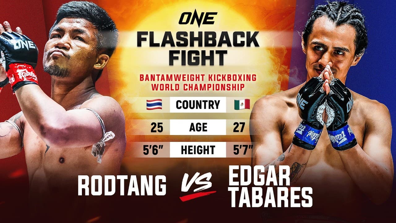CRUSHING Elbows 💪 Rodtang vs. Edgar Tabares | Muay Thai Full Fight