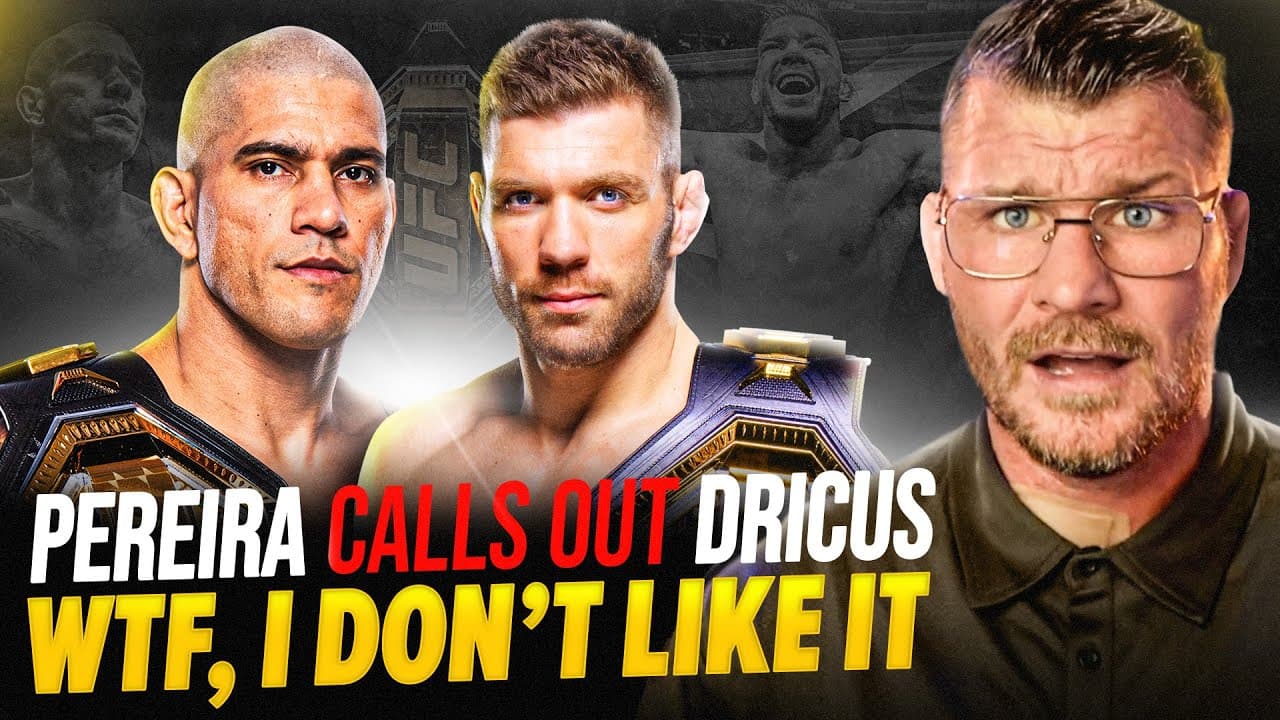 BISPING reacts: "I DON'T LIKE IT!" Alex Pereira CALLS OUT Dricus Du Plessis